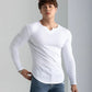 📢📢50% OFF !!!⏰V-Neck Long-Sleeved Sports T-Shirt