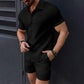 📢📢50% OFF !!!⏰Men's Shirt & Shorts Set