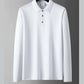 📢📢40% OFF !! ⏰ Men's Business-Casual Long Sleeve Shirt – Breathable, Classic Collar & Refined Placket (S–L) 🏢