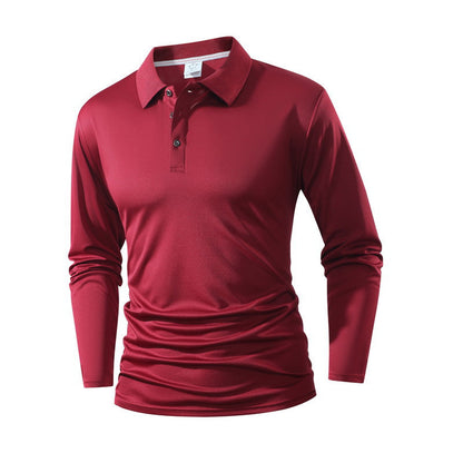 📢📢40% OFF !! ⏰ Men's Business-Casual Long Sleeve Shirt – Breathable, Classic Collar & Refined Placket (S–L) 🏢