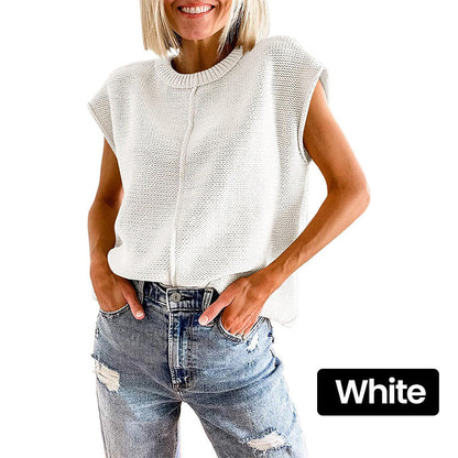 [Best Gift For Her] Women's Knitted Vest Pullover