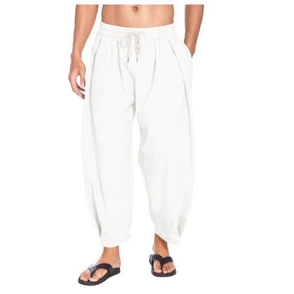📢📢50% OFF !!!⏰Men's Loose Fit Drawstring Casual Trousers