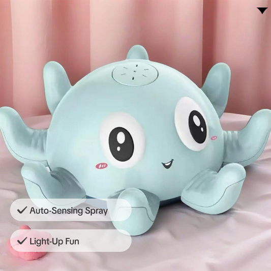 📢📢50% OFF !!!⏰Light-Up Baby Octopus Bath Toy