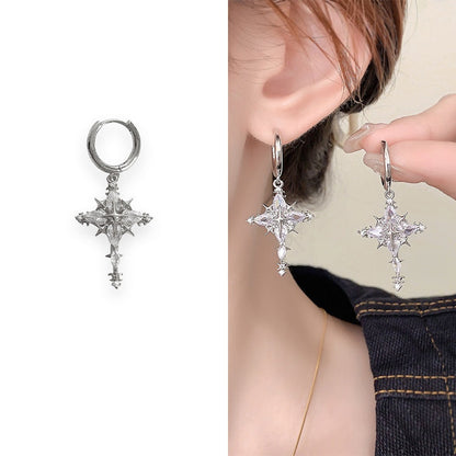 📢📢Big Sale Now On!⏰Sparkling Cross Pendant Earrings & Necklace