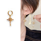 📢📢Big Sale Now On!⏰Sparkling Cross Pendant Earrings & Necklace