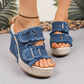 📢📢Big Sale Now On!⏰Women's Casual Denim Platform Slide Sandals