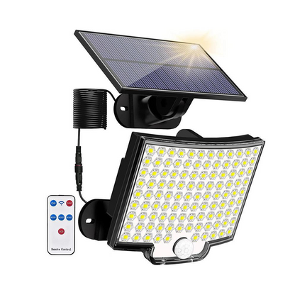 🔥55% OFF!💡 106 LED Solar Motion Sensor Outdoor Light with Remote✨