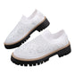 Women's Rhinestone Sparkle Slip-On Loafers