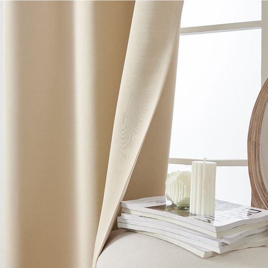 🔥50％ OFF🔥Solid Color Blackout Curtain🛌