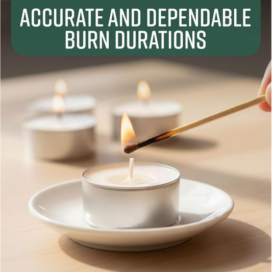 🔥HOT SALE🔥Long-Lasting 4-Hour Tea Light Candles