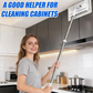 📢📢40% OFF !! ⏰ Hands-Free Flat Mop – Shark-Tooth Grip, Universal Cloths, Telescopic 🪥