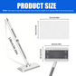 📢📢40% OFF !! ⏰ Hands-Free Flat Mop – Shark-Tooth Grip, Universal Cloths, Telescopic 🪥