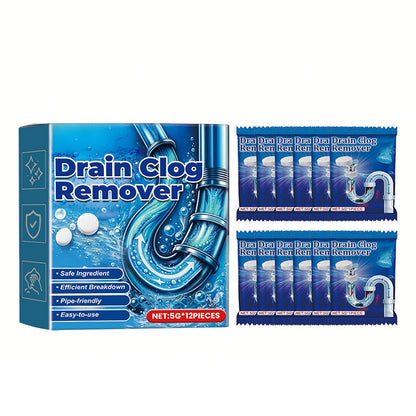 📢📢BUY 2 GET 1 FREE⏰Effervescent Drain Clog Remover Tablets