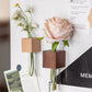 Magnetic Wooden Vase with Test Tube