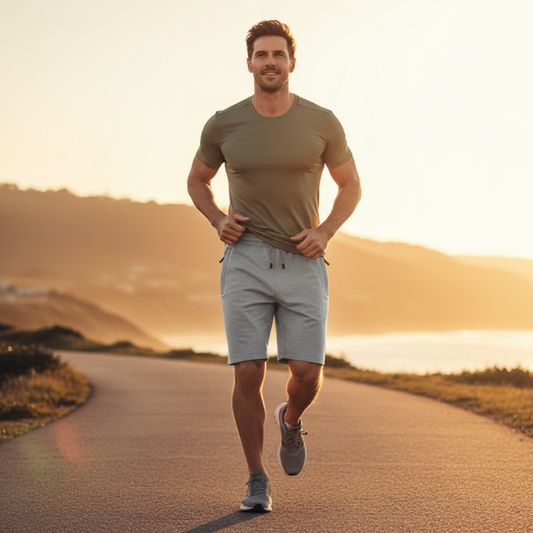 📢📢40% OFF !! ⏰ Men's Casual High-Stretch Sports Shorts