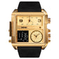 📢📢50% OFF !! ⏰50mm Oversized Sport Watch – Dual movement, luminous hands, water resistant. Easy to read, built to last. Great value for sports & work. 🛡️⌚