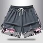 Women's Casual Athletic Shorts with Built-in Liner
