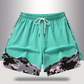 Women's Casual Athletic Shorts with Built-in Liner