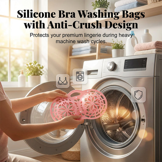 📢📢30% OFF !!!⏰Silicone Bra Washing Bags for Laundry