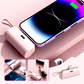 Portable High-Capacity Power Bank with Built-in Cables