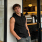 Men's Casual Sleeveless Hoodie Vest