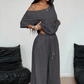 📢📢40% OFF !! ⏰ Asymmetrical Design, Soft Fabric & Wide-Leg Pants ✨