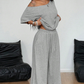 📢📢40% OFF !! ⏰ Asymmetrical Design, Soft Fabric & Wide-Leg Pants ✨