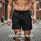 📢📢30% OFF !!!⏰Breathable athletic shorts with zippered pockets🌊5 pieces for only £ 39.99💪
