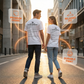 Unisex Casual Graphic Print T-Shirt