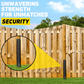 📢📢40% OFF !!!⏰Heavy-Duty Fence Post Repair Kit