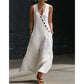 📢📢30% OFF !!!⏰Women's Sleeveless V-Neck Maxi Dress with Pockets