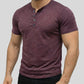 🔥 50% OFF NOW! 👕 Men's Short Sleeve Henley T-Shirt – Classic Style, Soft Fabric & Perfect for Everyday Wear 🏠