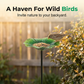 📢📢35% OFF !!!⏰Vibrant Garden Flower Stake Bird Feeder