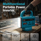 📢📢49% OFF !!!⏰Portable Power Inverter with LED Work Light