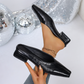 🥳SUMMER HOT SALE🥳💞50K+ SOLD!💥50% OFF! 🔥Women's Square Toe Block Heel Mules