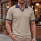 📢📢30% OFF !! ⏰ Men's Short Sleeve Knit Shirt— Free Shipping For Two Pieces