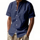 📢📢40% OFF !!!⏰Men's Casual Button-Down Short Sleeve Shirt
