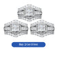 📢📢40% OFF !! ⏰ Women's Princess Cut Cubic Zirconia Filled Ring 💍