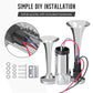 Loud 120dB Air Horn for Trucks and Cars