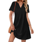 👗New Arrival❣️Women's Casual Loose Fit Short Sleeve Dress
