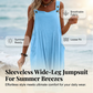 📢📢40% OFF !! ⏰Sleeveless Wide-Leg Jumpsuit For Summer Breezes