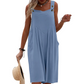📢📢40% OFF !! ⏰Sleeveless Wide-Leg Jumpsuit For Summer Breezes