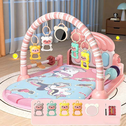 📢📢40% OFF !! ⏰🥳2026 HOT SALE🥳💞50K+ SOLD!💥 3-in-1 Baby Musical Piano Play Mat
