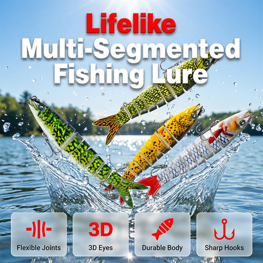 📢📢50% OFF !! ⏰Multi-Segmented Bionic Fishing Lure🌊