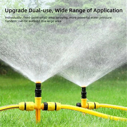 📢📢BUY 2 GET 1 FREE ⏰60° Automatic Rotating Lawn Sprinkler – Wide Coverage, Adjustable & Perfect for Garden & Yard Irrigation 🌸