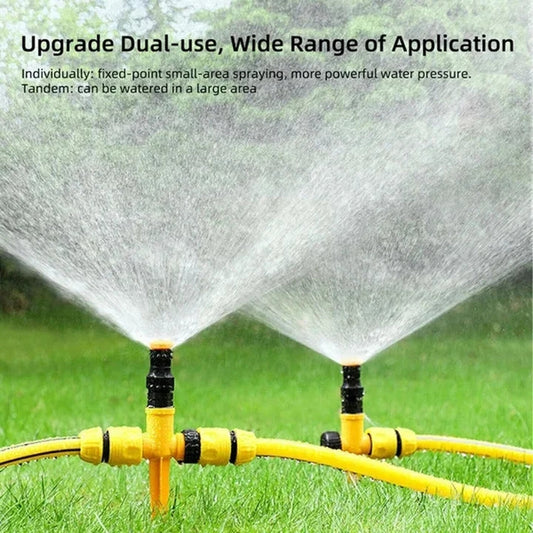 📢📢BUY 2 GET 1 FREE ⏰60° Automatic Rotating Lawn Sprinkler – Wide Coverage, Adjustable & Perfect for Garden & Yard Irrigation 🌸