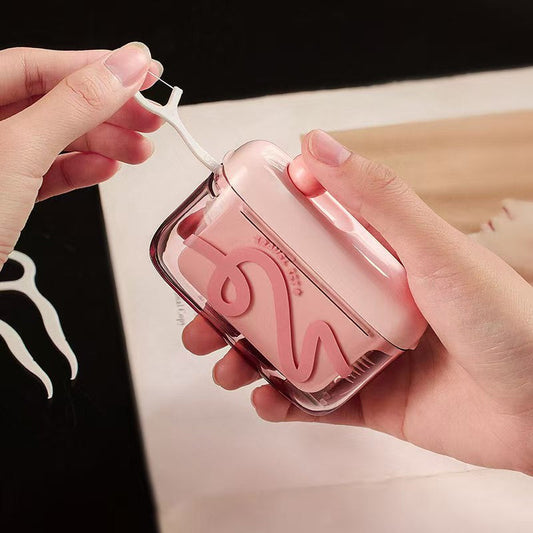 📢📢30% OFF !! ⏰Automatic Dental Floss Dispenser – Instant Pop-Up ✨🖐️【Limited Offer】