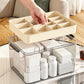 Multi-Layer Medicine Storage Box with Handle