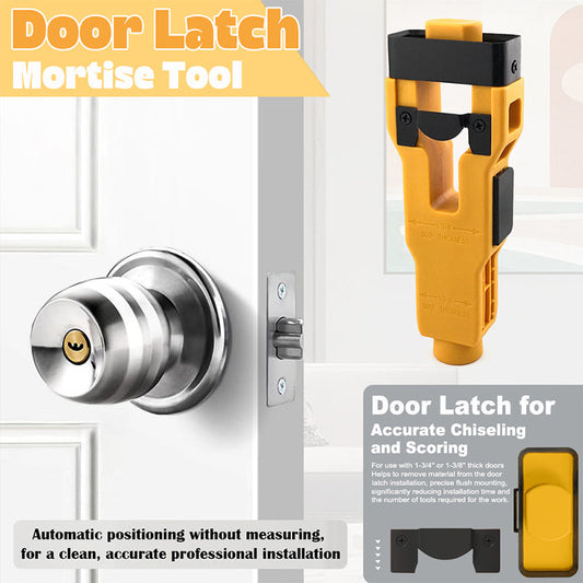 📢📢30% OFF !! ⏰Door Latch Mortise Tool for 1-3/4in & 1-3/8in