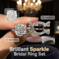 📢📢40% OFF !! ⏰Elegant Square Solitaire & Enhancer Ring